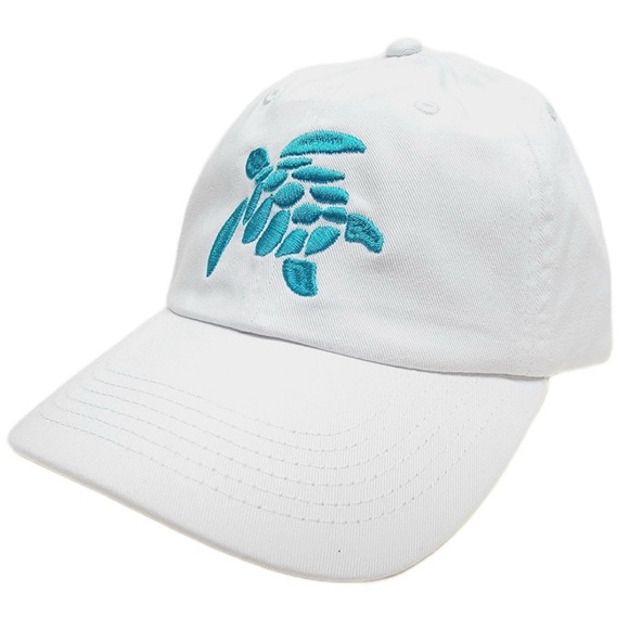 Turtle Curved Bill Unstructured Adjustable Relaxed Hat Cap - Picture 3 of 4